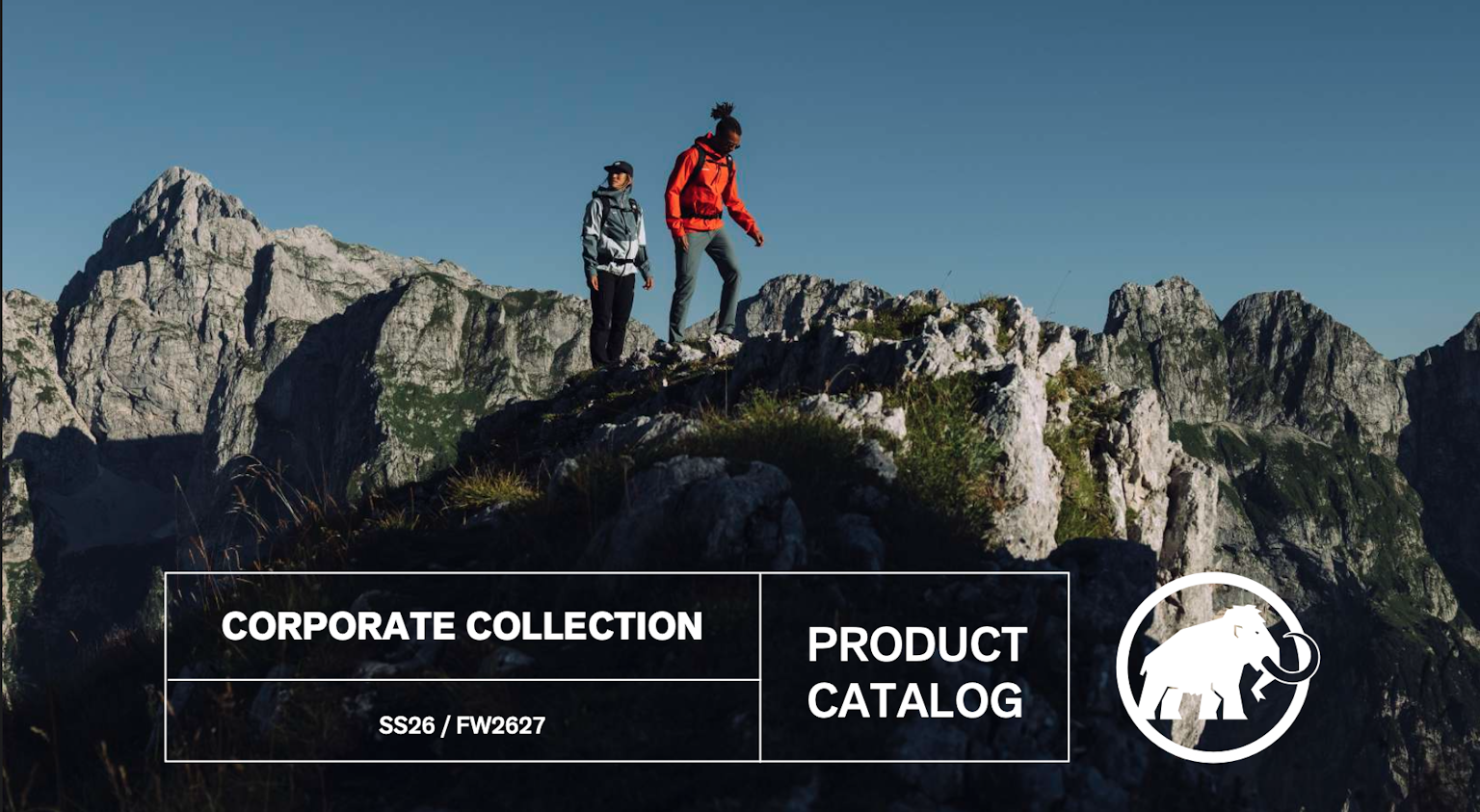 Mammut corporate apparel and equipment.