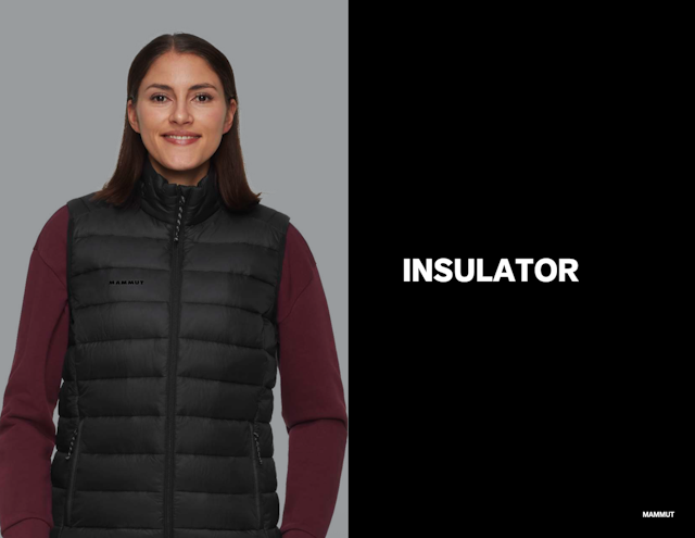 Mammut insulator jacket.