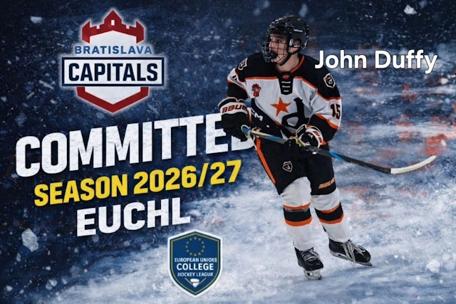 John Duffy commits to Bratislava Capitals